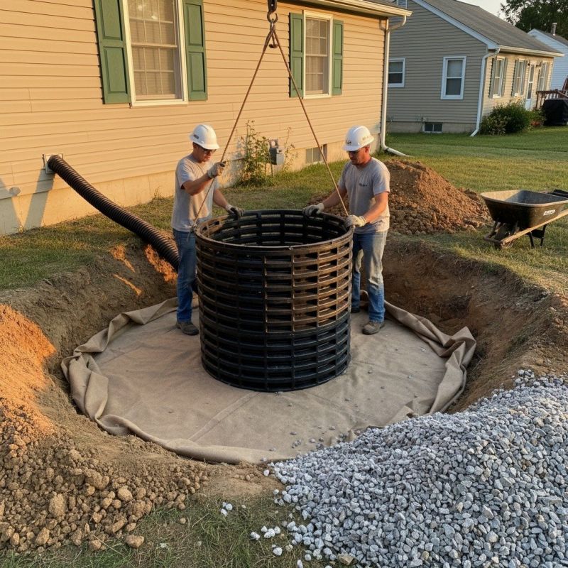 Outdoor Drains Installation