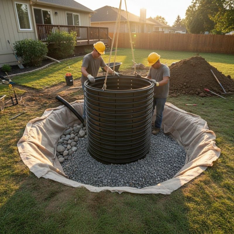 Outdoor Drains Installation
