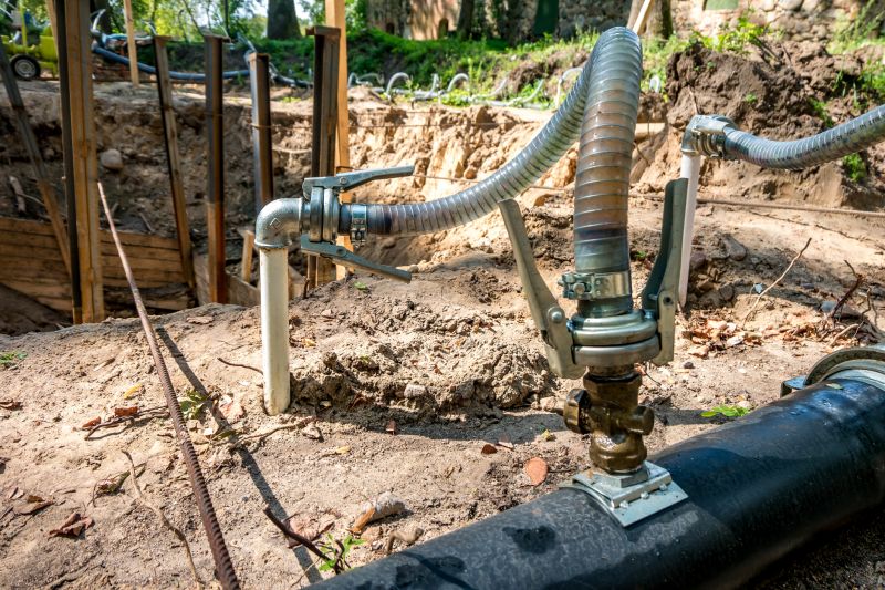 Drain System During Construction